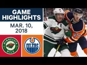 Video: NHL Game Wild vs Oilers Highlights 11/03/18 HD